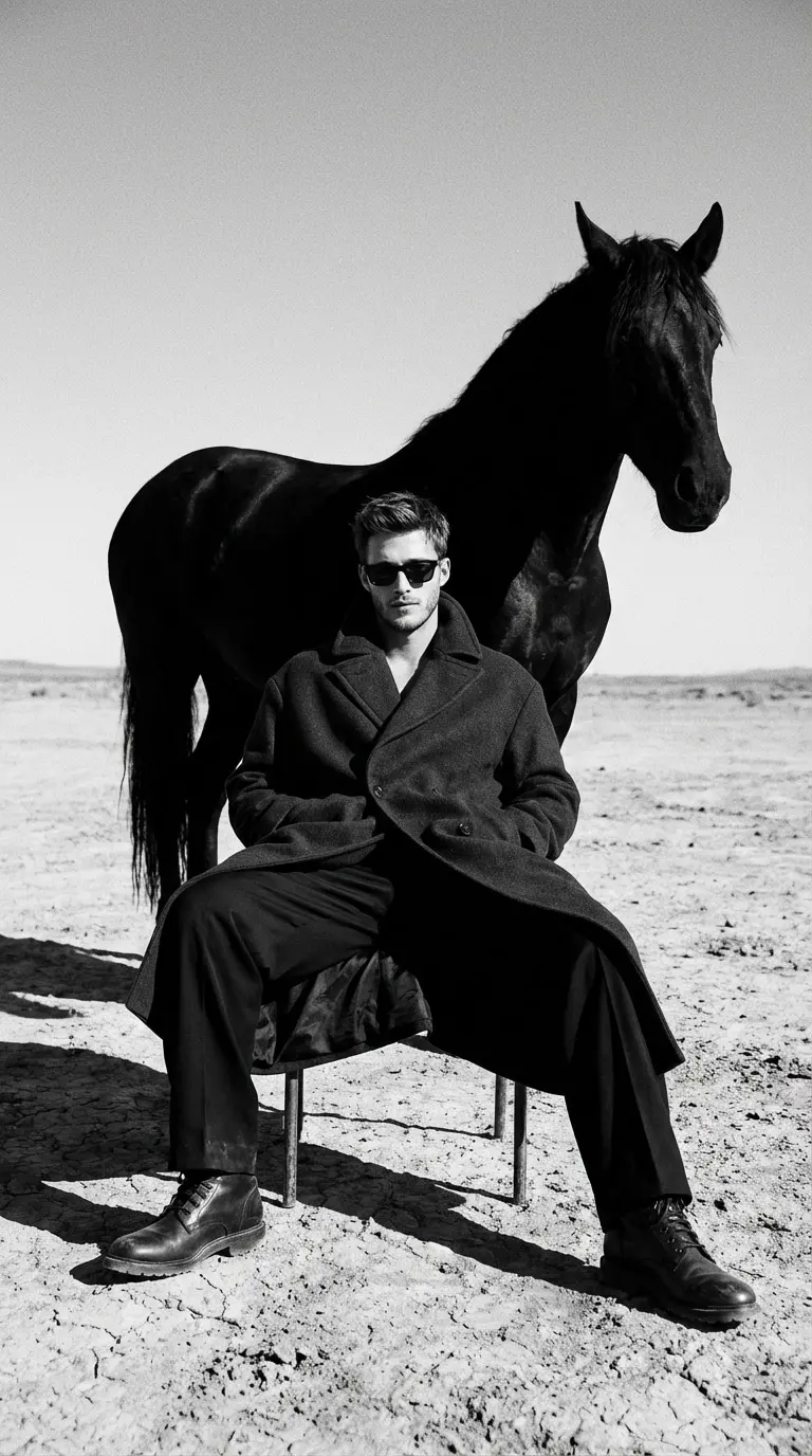 Timeless High-End Editorial Still